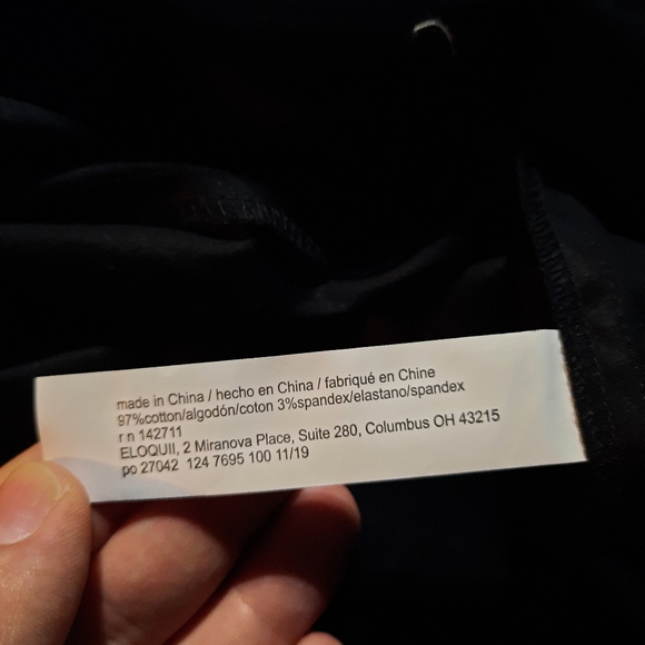 Eloquii Smock Top Off the Shoulder Dress Puff Sleeves Costume Peasant Plus 14 - Picture 11 of 13